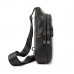 Кожаный мужской черный слинг через плечо Tavinchi TV-SM8-830A - Royalbag Фото 5
