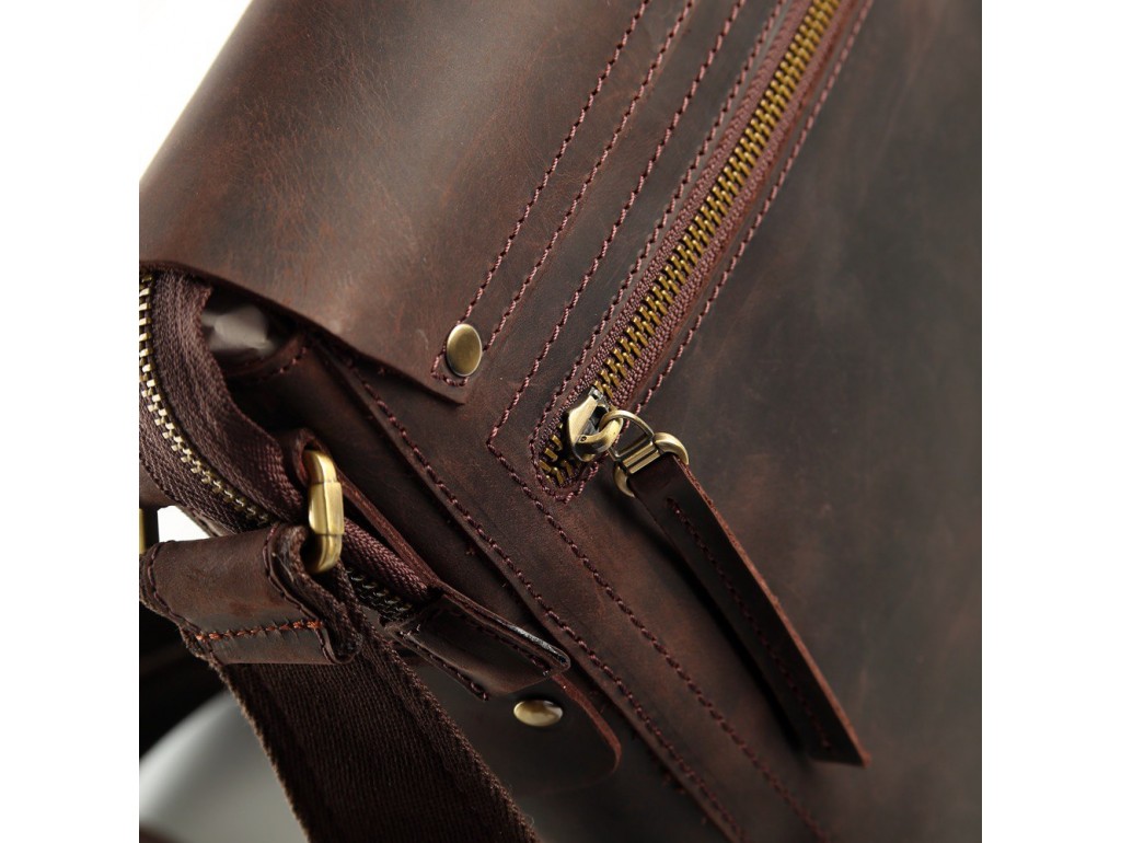 Мужская кожаная сумка через плечо Tony Bellucci T5161-07B - Royalbag