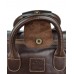 Дорожная сумка US-00010-а-3 темно-коричнева - Royalbag Фото 3