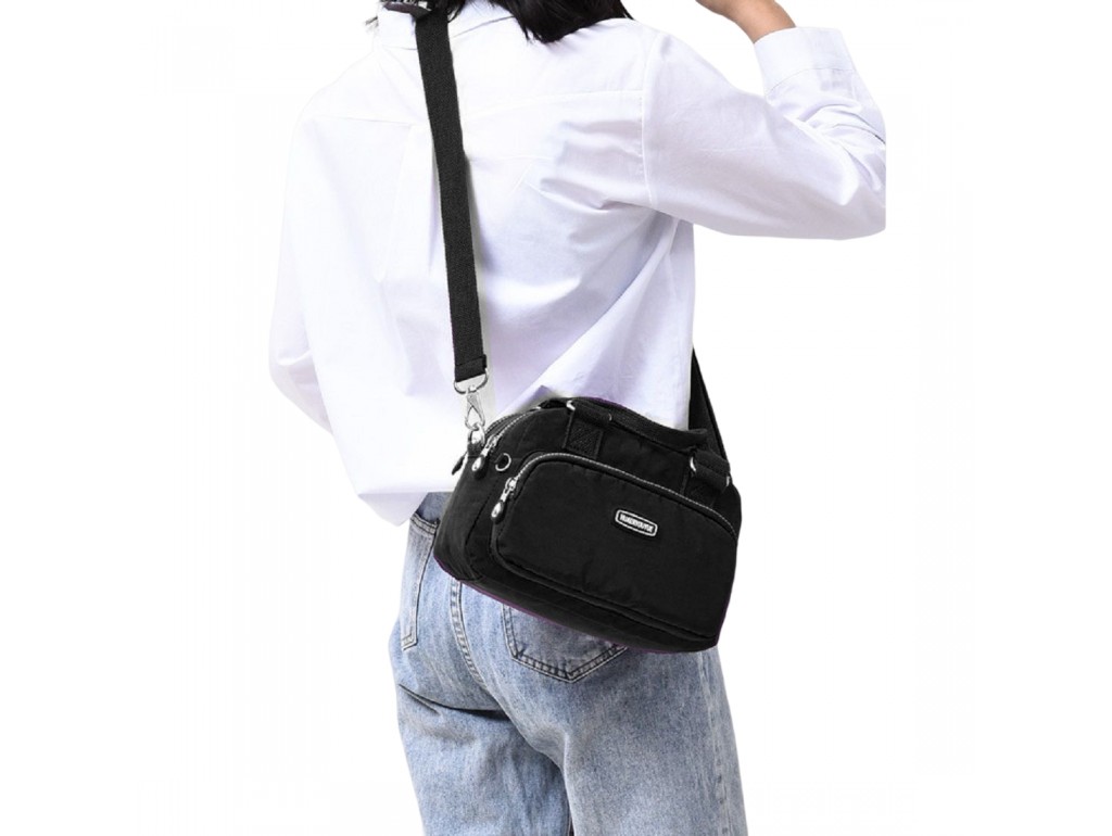 Жіноча тканинна сумка через плече Confident WT-1218A - Royalbag
