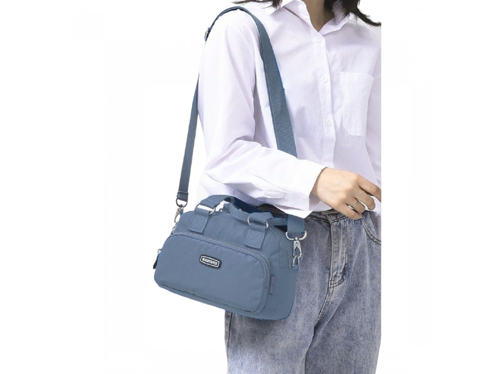 Женская тканевая сумка через плече Confident WT-1218BL - Royalbag
