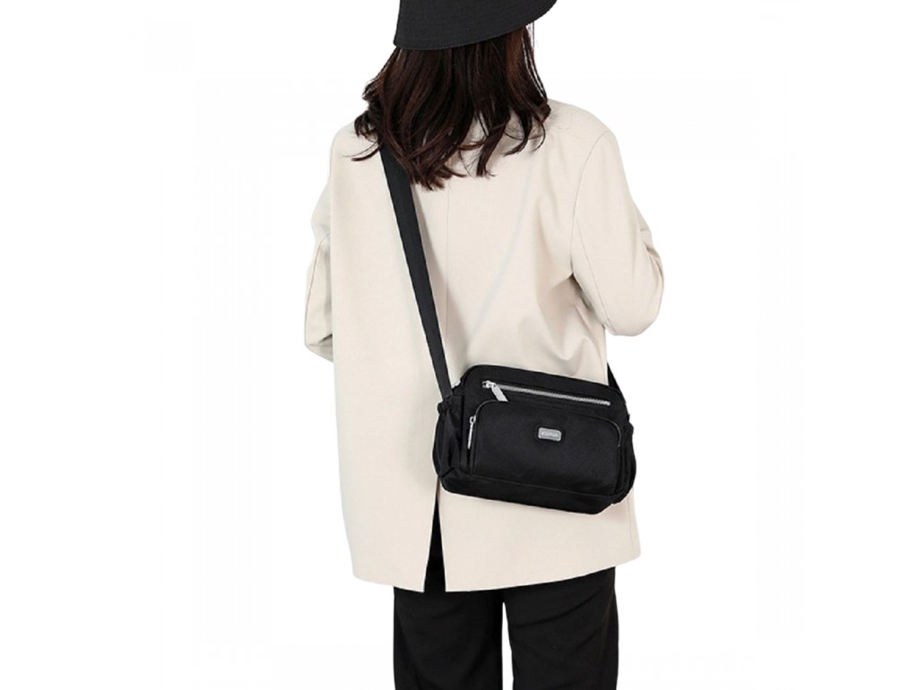 Тканинна жіноча сумка кроссбоді Confident WT-5903A - Royalbag
