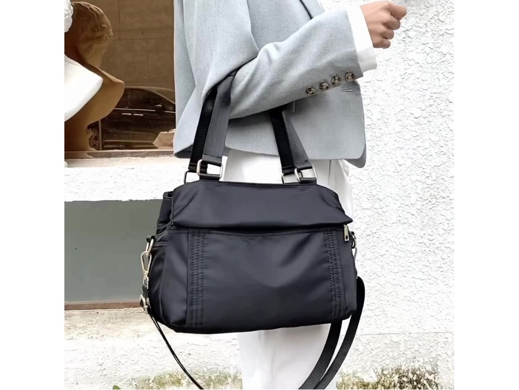 Женская тектсильная классическая сумка Confident WT-8692A - Royalbag