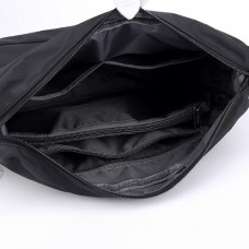 Женский черный тканевый мессенджер Confident WT1-3051A - Royalbag