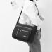 Жіночий чорний тканинний месенджер Confident WT2-6393A - Royalbag Фото 6