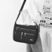 Жіночий чорний тканинний месенджер Confident WT2-6393A - Royalbag Фото 4