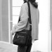 Жіночий чорний тканинний месенджер Confident WT2-9921A - Royalbag Фото 4