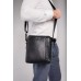 Шкіряна сумка через плече в чорному кольорі Tavinchi TV-S007A - Royalbag Фото 3