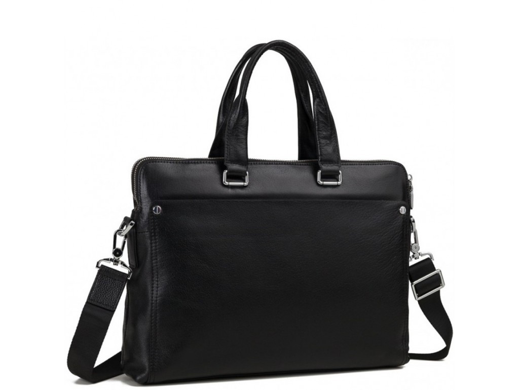 Сумка для ноутбука черная Tiding Bag M5861-3A - Royalbag Фото 1