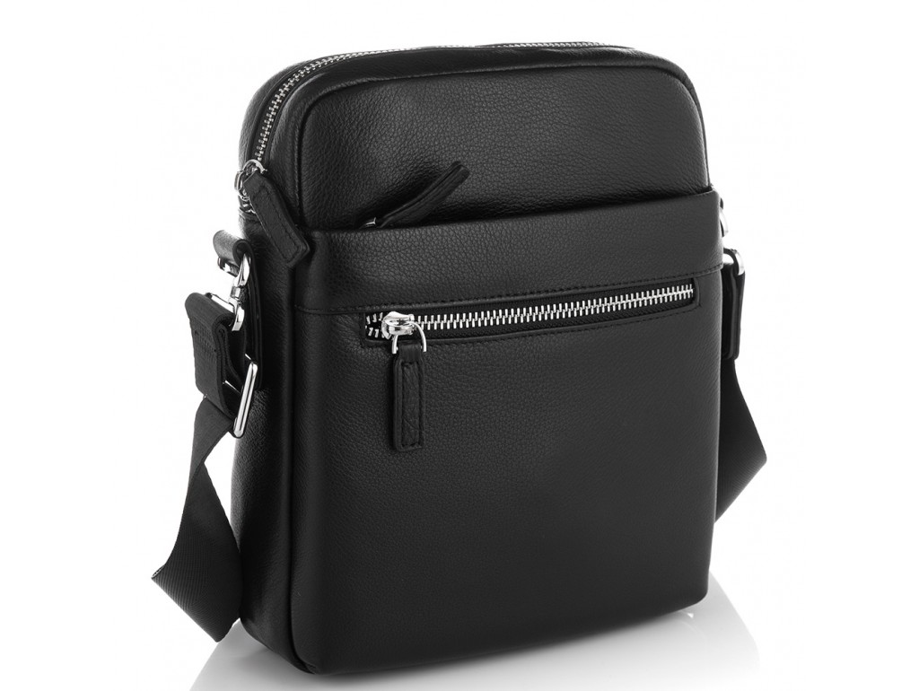 Мужская сумка через плечо из натуральной кожи Tiding Bag M900-1A - Royalbag Фото 1