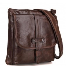 Оригинальная мужская сумка через плечо натуральная кожа Jasper & Maine 7045Q - Royalbag Фото 2