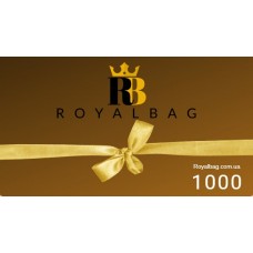 Подарочный сертификат на 1000 грн - Royalbag Фото 2