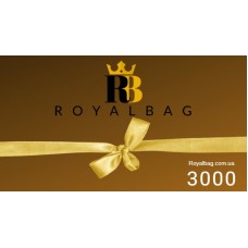 Подарочный сертификат на 3000 грн - Royalbag Фото 2
