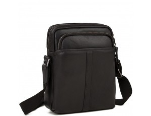 Мужская сумка-мессенджер через плечо натуральная кожа  Tiding Bag M47-21109-1A - Royalbag