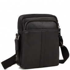 Мужская сумка-мессенджер через плечо натуральная кожа  Tiding Bag M47-21109-1A - Royalbag Фото 2