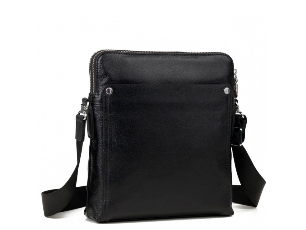 Классическая мужская сумка через плечо из натуральной кожи TIDING BAG M5861-1A - Royalbag Фото 1