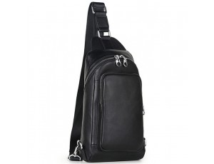 Шкіряний рюкзак-слінг на одну шлейку Tiding Bag B3-2015-10A - Royalbag