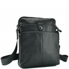 Мессенджер мужской черный Tiding Bag 9810A-1 - Royalbag Фото 2