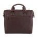Кожаная коричневая сумка для ноутбука Allan Marco RR-4102-1B - Royalbag Фото 5