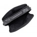 Мужская кожаная черная сумка для ноутбука Allan Marco RR-4104A - Royalbag Фото 7
