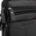 Кожаная мужская сумка-мессенджер черная Allan Marco RR-9055A - Royalbag Фото 7