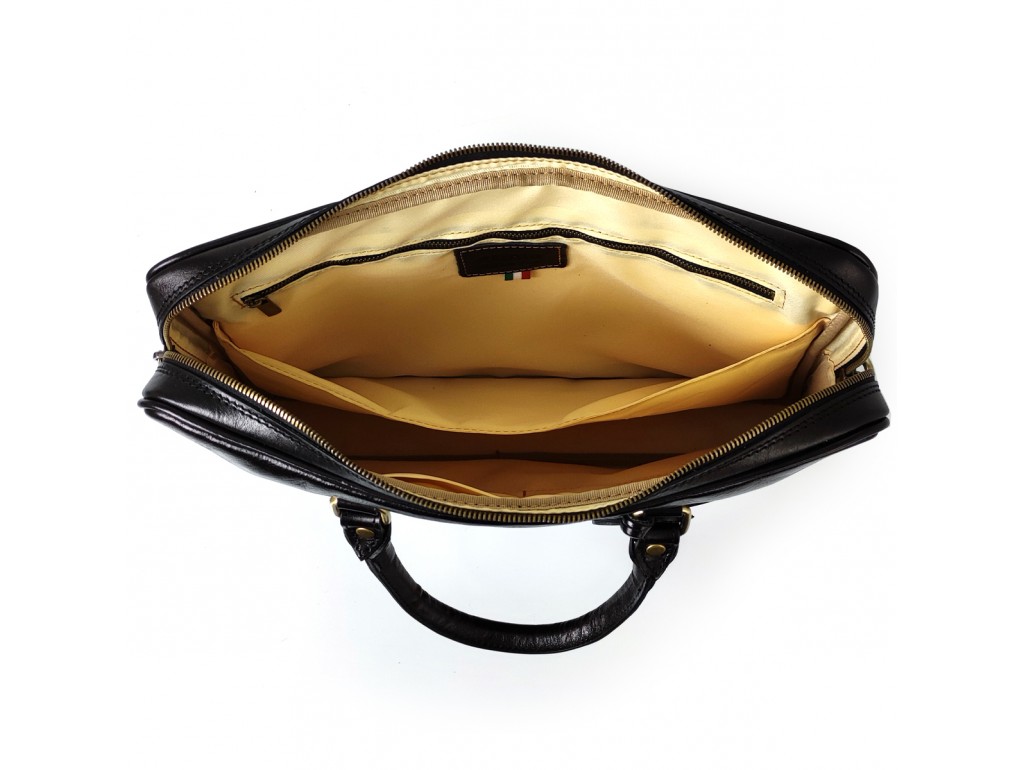 Мужская черная сумка для ноутбука Firenze Italy IF-S-0006A - Royalbag