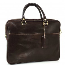 Мужская коричневая сумка для ноутбука Firenze Italy IF-S-0006C - Royalbag Фото 2