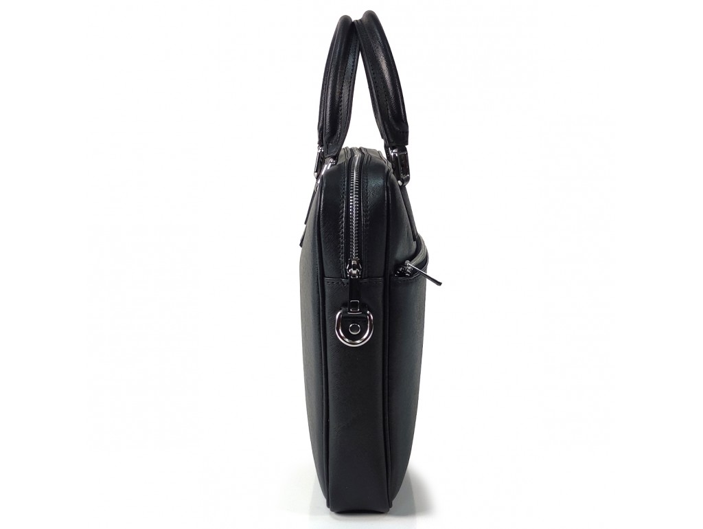 Мужская черная сумка для ноутбука Firenze Italy IF-S-0007A - Royalbag