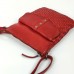 Красная сумка через плечо Genicci DESNA017 - Royalbag Фото 5