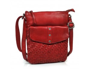 Красная сумка через плечо Genicci DESNA017 - Royalbag
