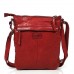 Красная сумка через плечо Genicci DESNA017 - Royalbag Фото 4