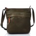 Женская зеленая сумка через плечо Genicci FINCH023 - Royalbag Фото 4