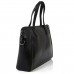 Жіноча чорна сумка для документів Genicci GRETA001  - Royalbag Фото 6