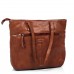 Женская коричневая сумка-шоппер Genicci MULDE005 - Royalbag Фото 3