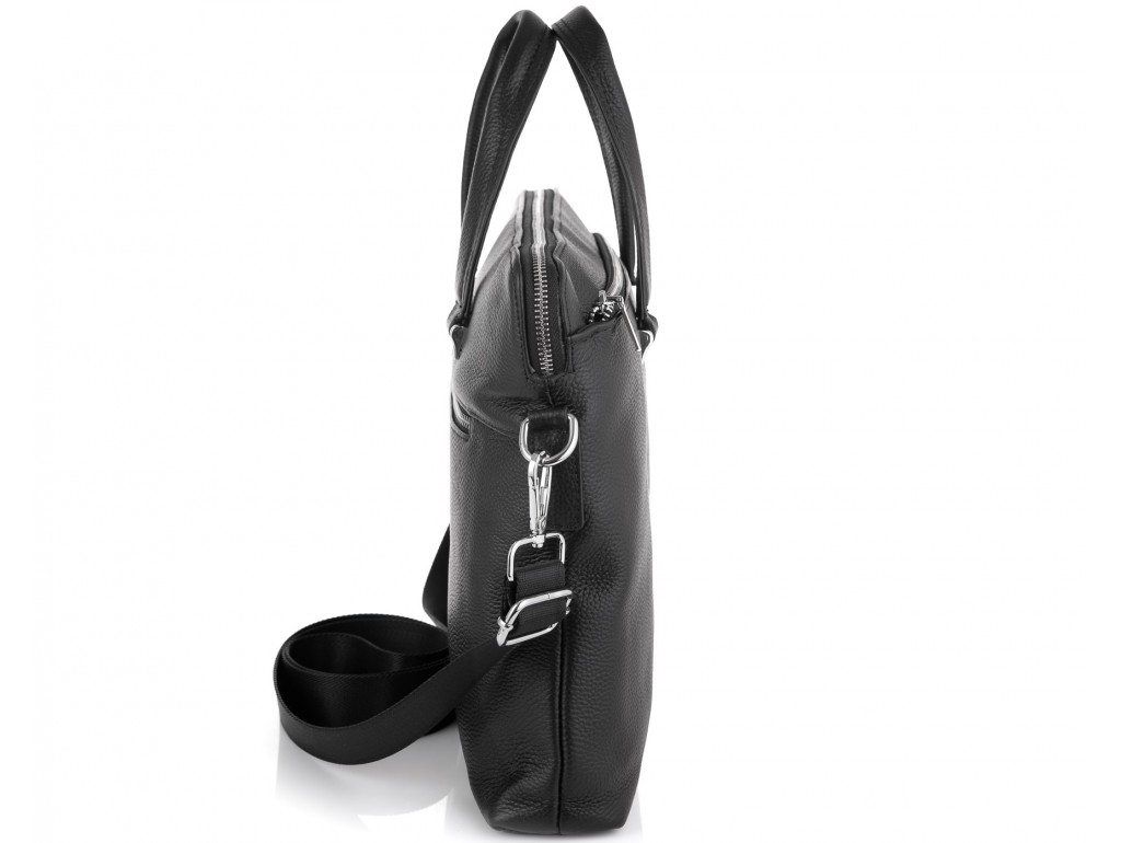 Мужская классическая кожаная сумка для ноутбука Tiding Bag NM23-2307A - Royalbag