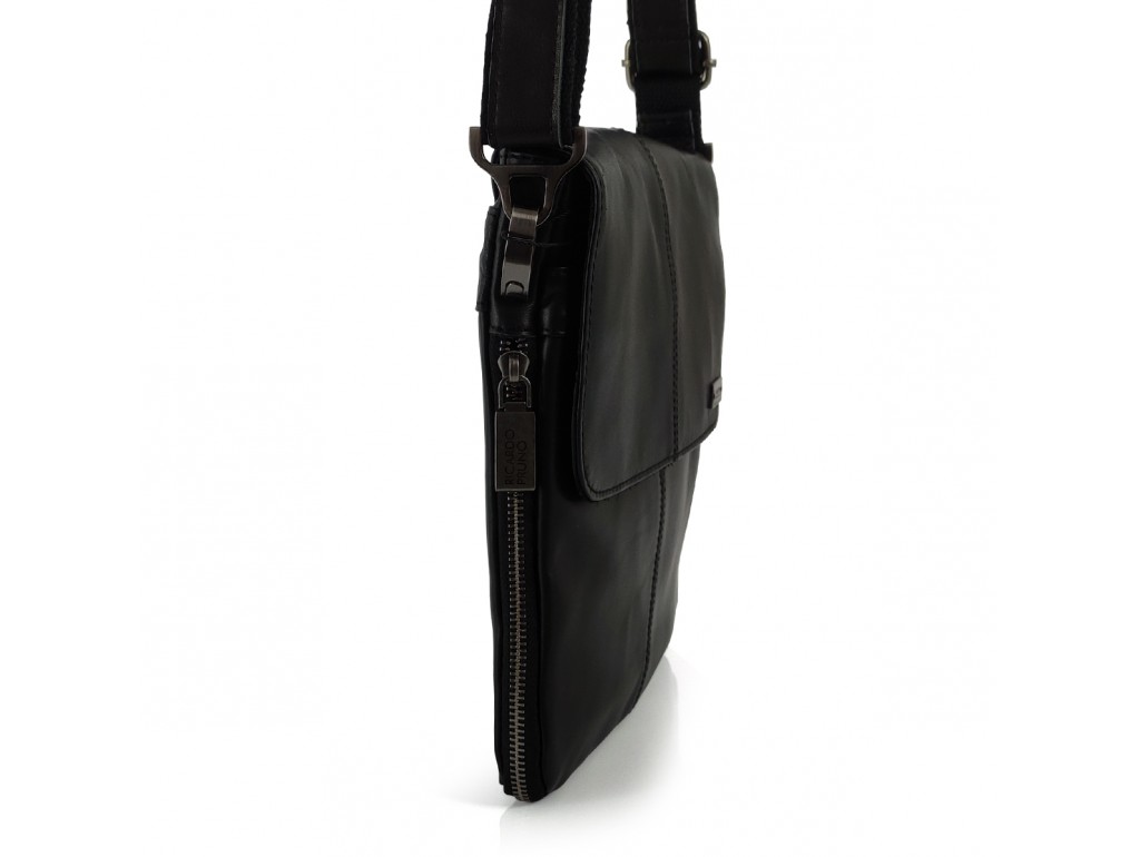 Чоловіча шкіряна сумка через плече месенджер Ricardo Pruno RP-S-N2-8005A - Royalbag