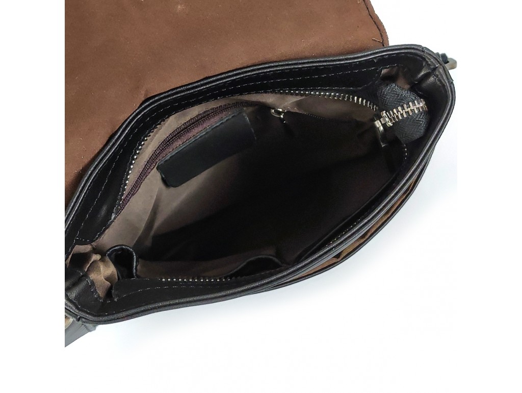 Мужская кожаная сумка через плечо мессенджер Ricardo Pruno RP-S-N2-8005A - Royalbag