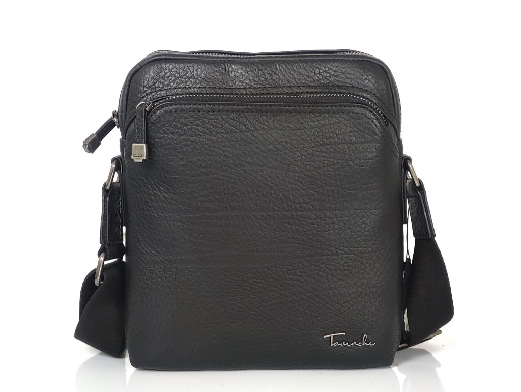 Мужская сумка через плечо черная Tavinchi TV-F-SM8-9686-4A - Royalbag