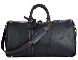 Вместительная дорожная мужская кожаная сумка прочная BEXHILL G3264 - Royalbag