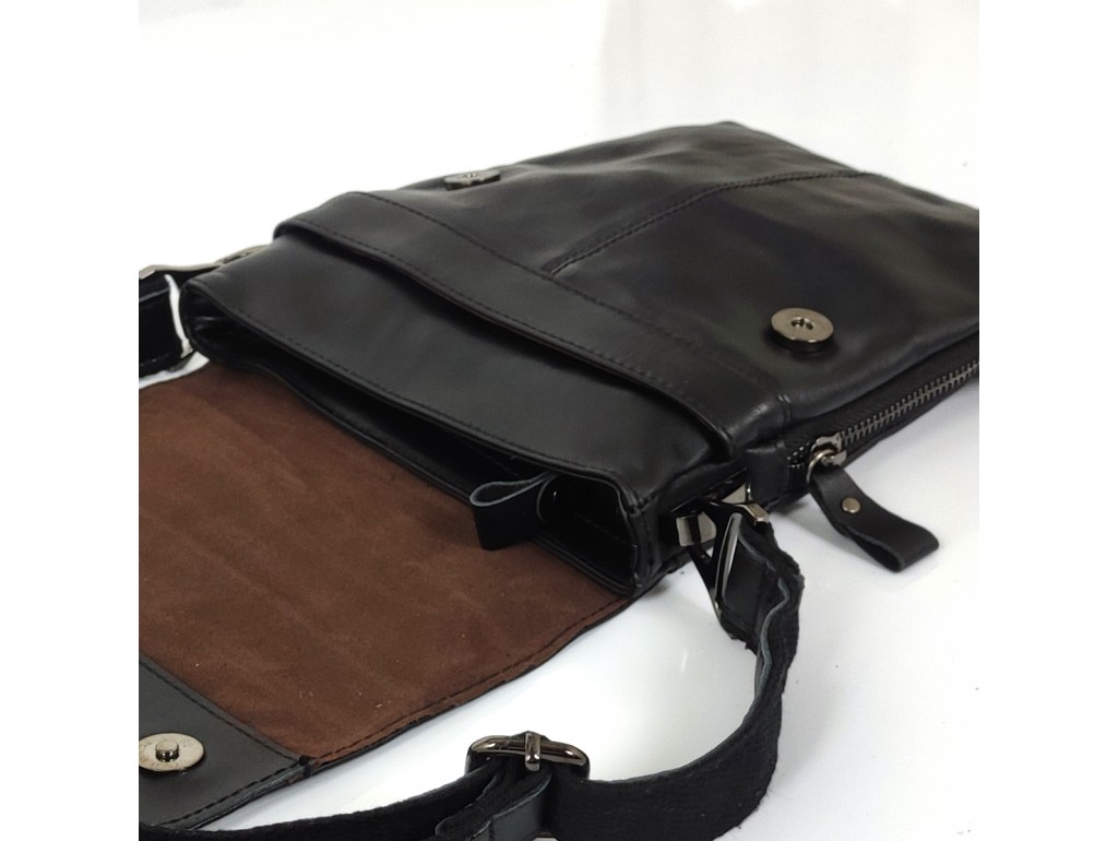 Мужская кожаная сумка через плечо Bexhill S-N2-8005A-2 - Royalbag