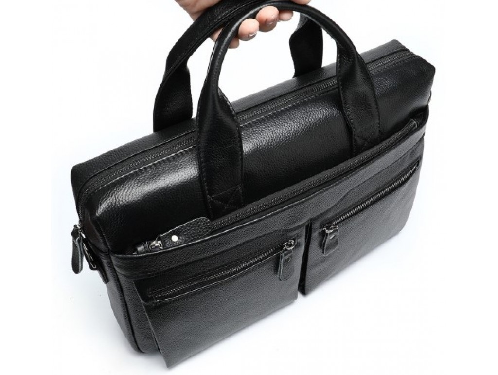 Офисная мужская кожаная сумка для ноутбука и документов Bexhill A25-7122A - Royalbag