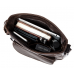 Каркасная сумка через плечо из натуральной кожи шоколад Bexhill Bx7118C - Royalbag Фото 3