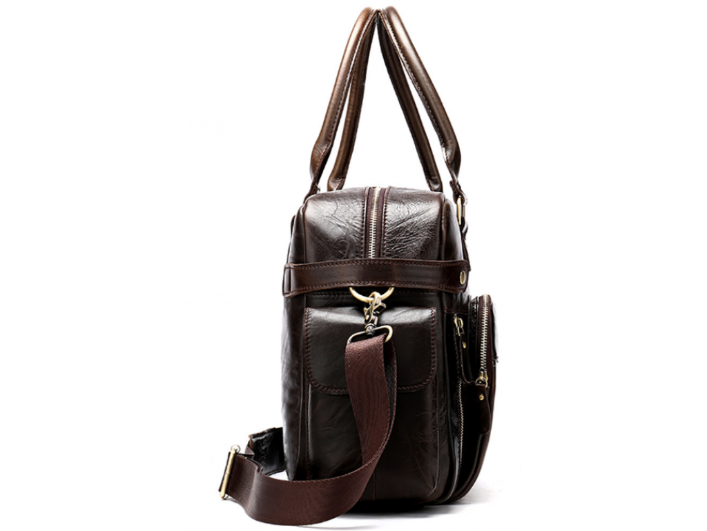 Мужская кожаная дорожная сумка Bexhill Bx8535C - Royalbag