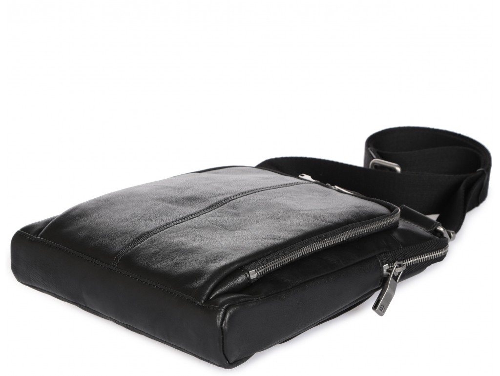 Функциональная сумка через плечо мужская кожаная Blamont P7912031 - Royalbag