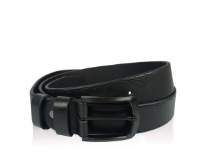 Мужской кожаный ремень цвет черный Colmen BCH01-S-MC35205A - Royalbag