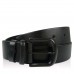 Мужской кожаный ремень черного цвета Colmen BCH01-S-MC4017A - Royalbag Фото 4