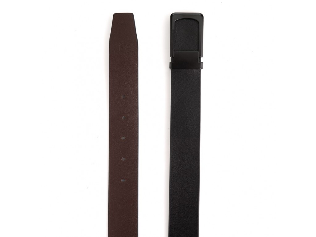 Мужской кожаный ремень черного цвета Colmen R01-A66A - Royalbag