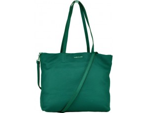  Женская кожаная сумка-шоппер зеленая Forstmann F-P12PETR - Royalbag