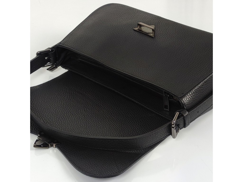 Женская черная, сумка Grays F-AV-FV-022A - Royalbag