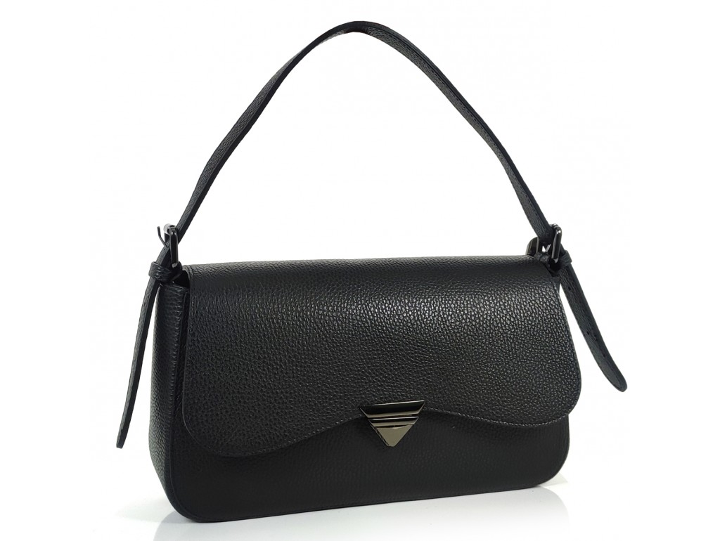 Жіноча чорна сумка Grays F-AV-FV-022A - Royalbag Фото 1